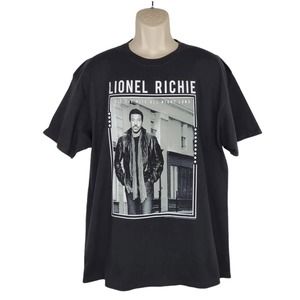 Lionel Richie  Black T-shirt Gift For Fan Unisex
